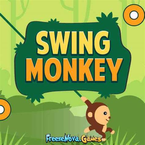 Gain momentum by swinging back and forth. . Monkey swing unblocked 76